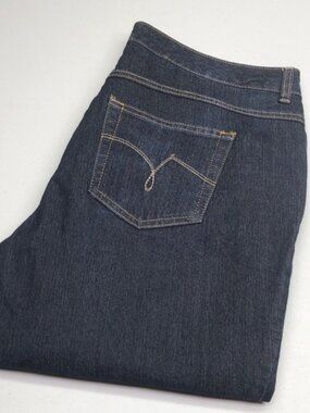 LIKE NEW JUST MY SIZE STRETCH CLASSIC DENIM JEANS 16Wx28 ⭐️